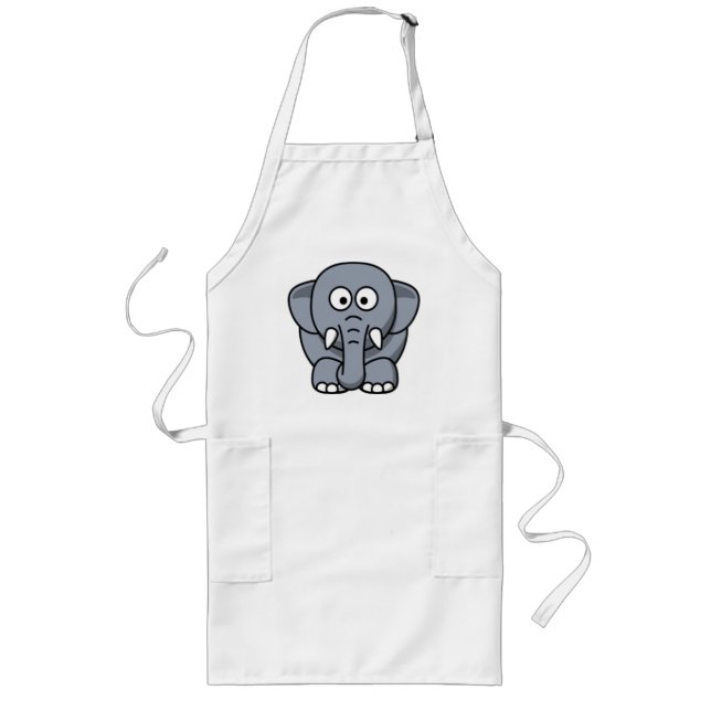 GRAY ELEPHANT LANGE SCHÜRZE (Vorne)