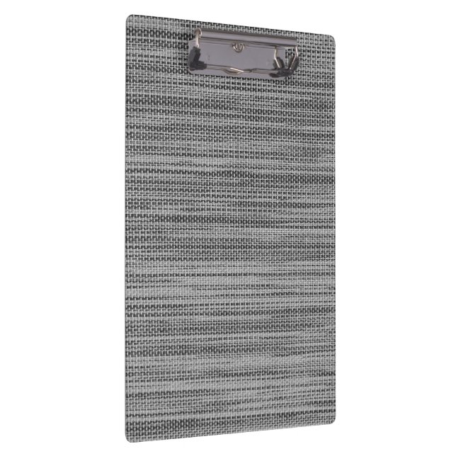 Gray Fabric Clipboard Klemmbrett (Rechts)