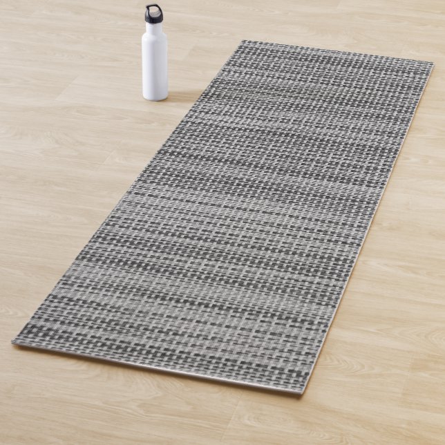 Gray Fabric Cloth Yogamatte (Beispiel)