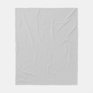 Gray Fleece Blanket
