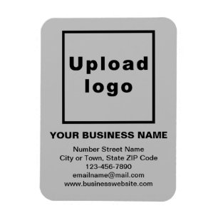 Gray Flexible Foto Magnet