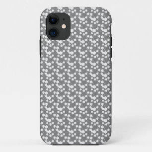 Gray Floral Case-Mate iPhone Hülle