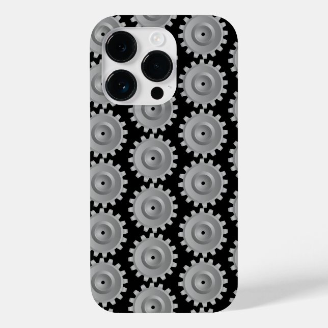 Gray Gear Case-Mate iPhone Hülle (Rückseite)
