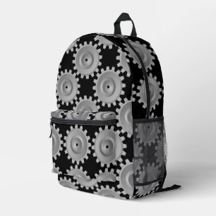 Gray Gears Bedruckter Rucksack