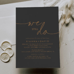 Gray Gold Classic wir machen immer noch eine Erneu Einladung