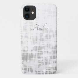 Gray Gradient Glow Glitzern Elegante Personalisier Case-Mate iPhone Hülle