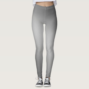 Gray Gradient Ombre Leggings