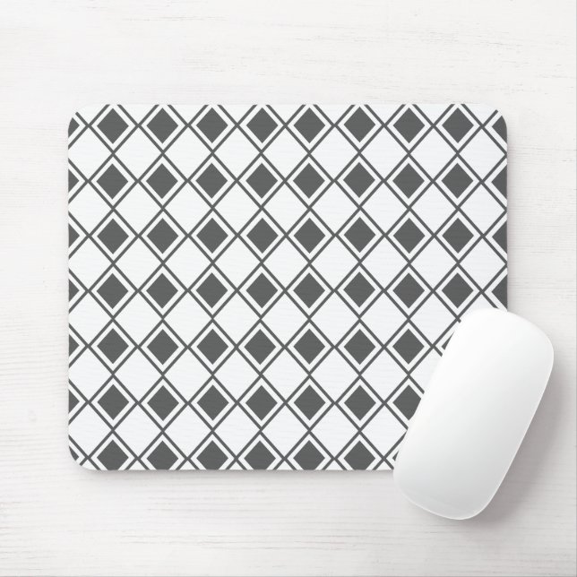 Gray Harlequin Mousepad (Mit Mouse)