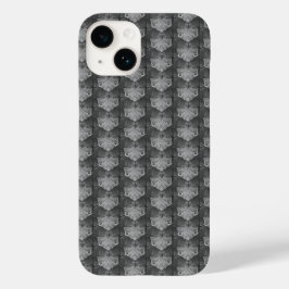 Gray Hexagon Var Case-Mate iPhone 14 Hülle