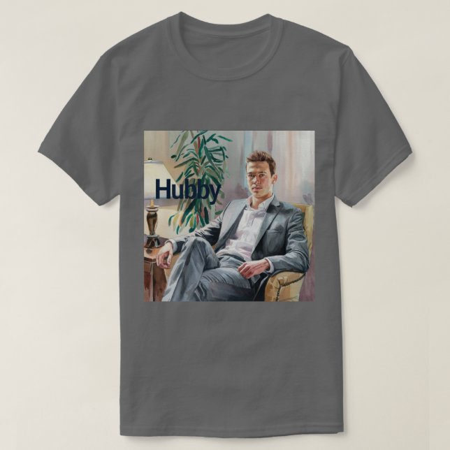 Gray Hubby T - Shirt (Design vorne)