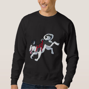 Gray Husky Running Sweatshirt