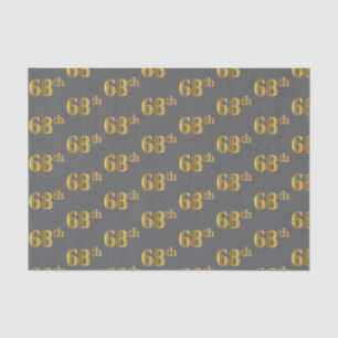 Gray, Imitate Gold 68. (Achtundsechzigste) Veranst Seidenpapier