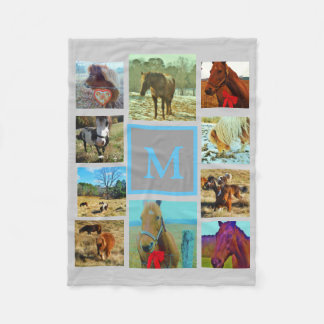 Gray Instagram sammelt Ihre Fotos nach Maß Fleecedecke