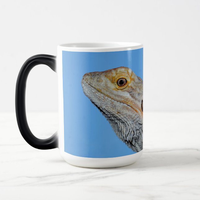 Gray Lizard und Halbmond Verwandlungstasse (Links)