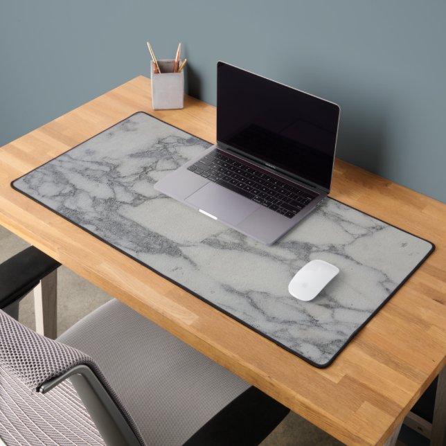 Gray Marble Schreibtischunterlage (Büro 2)