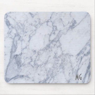 Gray Marble Stone Pattern Mousepad