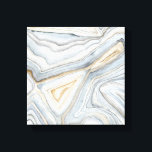 Gray Marbled Abstract Design Leinwanddruck<br><div class="desc">Graues marmoriertes abstraktes Design. Künstlerin: Megan Meagher. Bild-ID: 90591FN.</div>