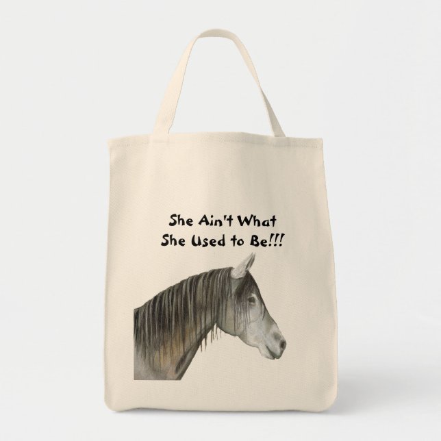 Gray Mare Tote Bag Tragetasche (Vorne)