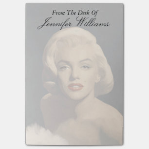 Gray Marilyn Post-it Klebezettel
