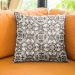 Gray Mexican Talavera Tile Fiesta Kissen<br><div class="desc">Dieses Design kann durch Auswahl der Option Design bearbeiten personalisiert werden. Sie können auch auf andere Gegenstände übertragen. Kontaktieren Sie mich unter colorflowcreations@gmail.com oder nutzen Sie die Chat-Option oben auf der Seite, wenn Sie dieses Design auf einem anderen Produkt haben möchten oder Hilfe bei diesem Design benötigen. Sehen Sie mehr...</div>