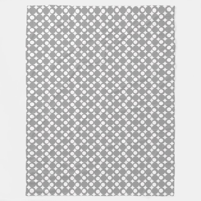 Gray Mod Ball Design @ Emporio Moffa Fleecedecke (Vorderseite)