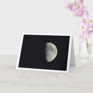 Gray Moon Landscape Karte