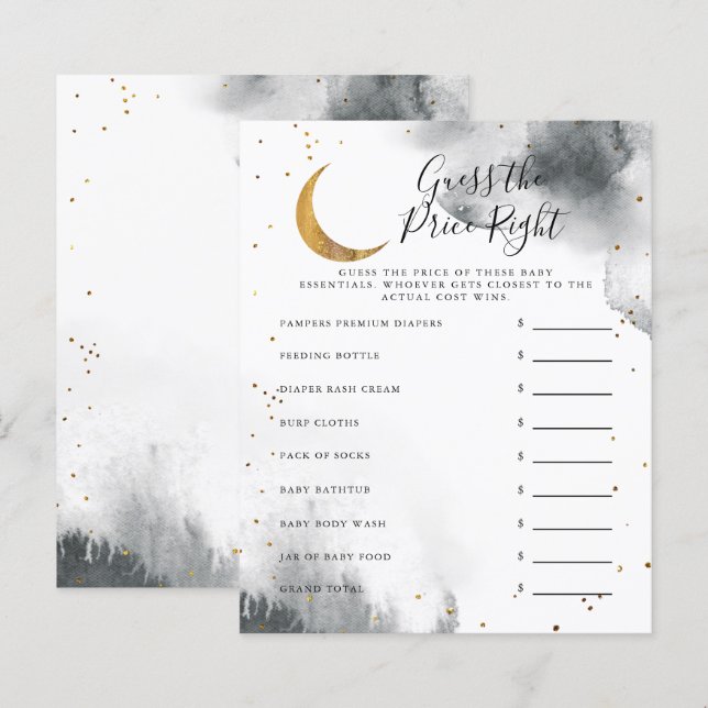 Gray Moon schätzt das preisgünstige Baby Duschspie (Vorne/Hinten)