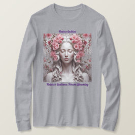 Gray Nature Goddess T - Shirt