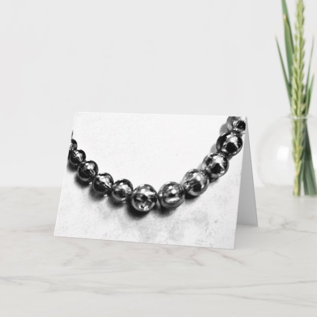 Gray Necklace Karte (Vorderseite)