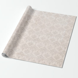 Gray on Gray Damask Geschenkpapier