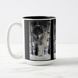 GRAY PACK WOLF Wildlife Gift Tasse