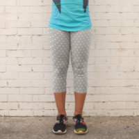 Gray Polka Dot