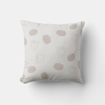 Gray Pumpkin Herbstszenario Muster