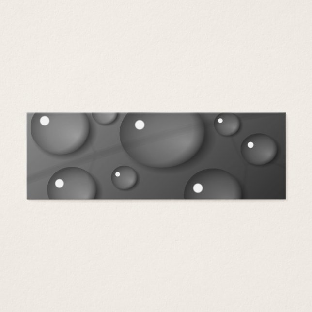 Gray Raindrop Background (Vorderseite)