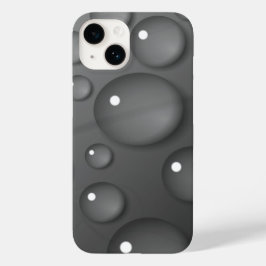 Gray Raindrop Background Case-Mate iPhone Hülle