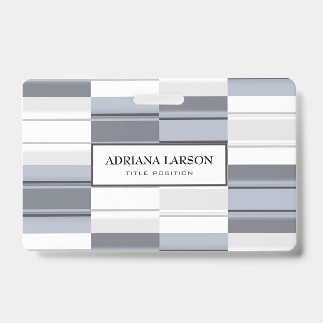 Gray Rectangle Ausweis (Vorderseite)