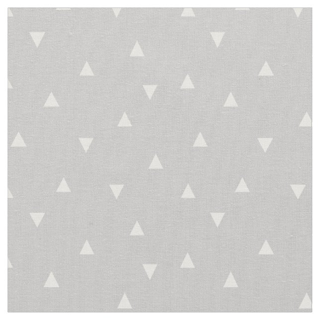 Gray Scatted Triangle Stoff (Nahaufnahme)