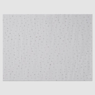 Gray Silver Confetti Seidenpapier