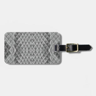 Gray Snakeskin Gepäckanhänger