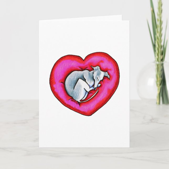 Gray Snuggle Bug Karte (Vorderseite)