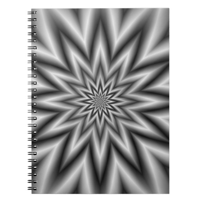 Gray Star Notebook Notizblock (Vorderseite)