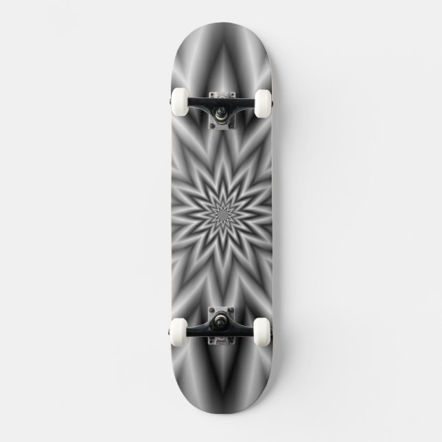 Gray Star Skateboard (Vorderseite)