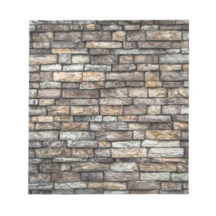 Gray Stone Wall Notizblock