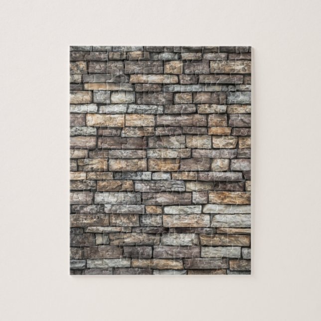 Gray Stone Wall Puzzle (Vertikal)