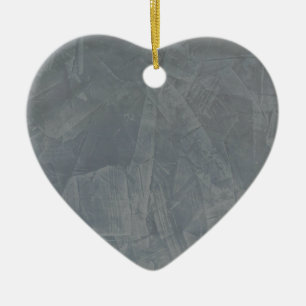 Gray Suede Keramikornament