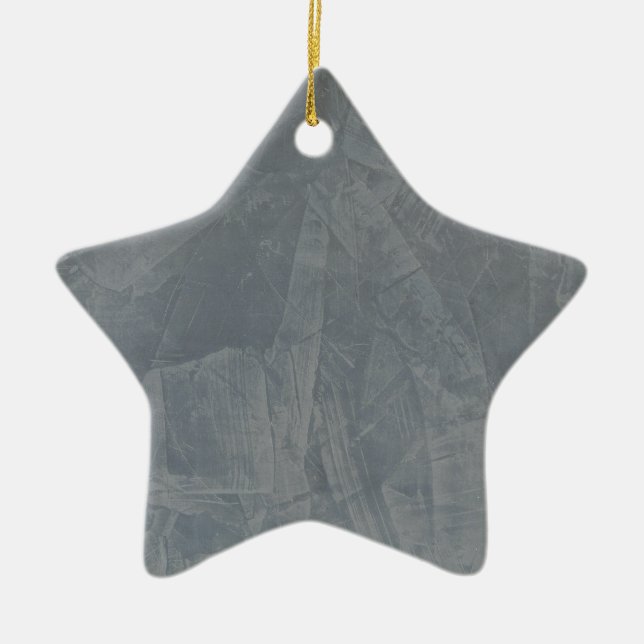 Gray Suede Keramikornament (Vorne)