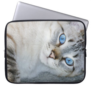 Gray Tabby Cat Laptopschutzhülle