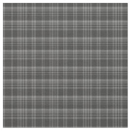 Gray Tartan Rustic Pattern Stoff
