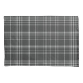 Gray Tartan Scottish Pattern Kissenbezug