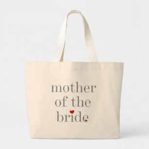 Gray Text Mutter von Bride Jumbo Stoffbeutel